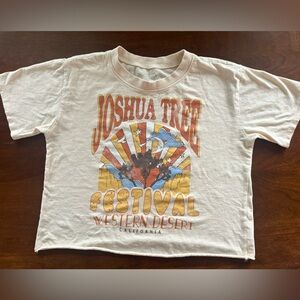 Joshua Tree Festival Graphic Tee - Cream